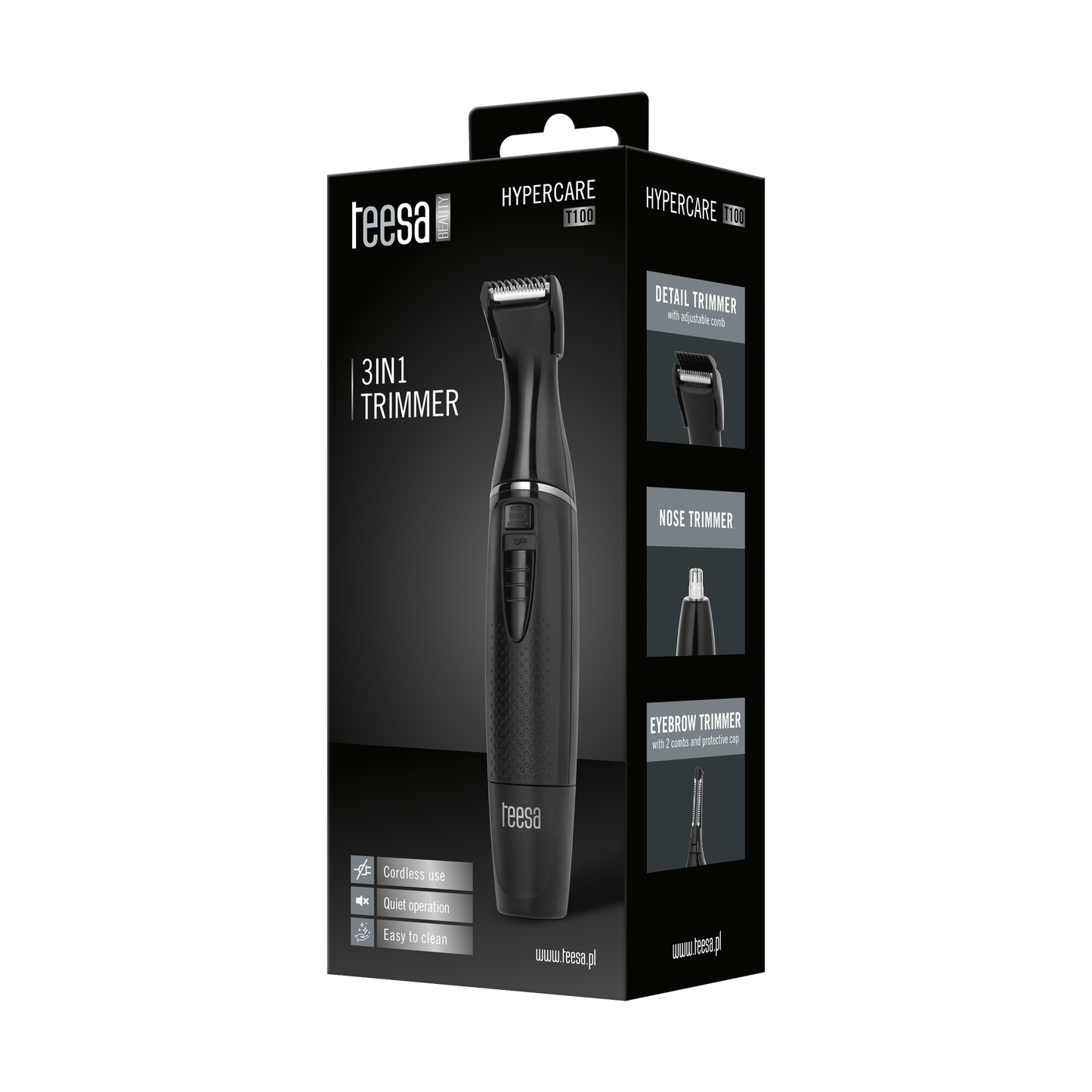Teesa The remaining – HYPER CARE T100 3-in-1 Personal Grooming Trimmer – image 7