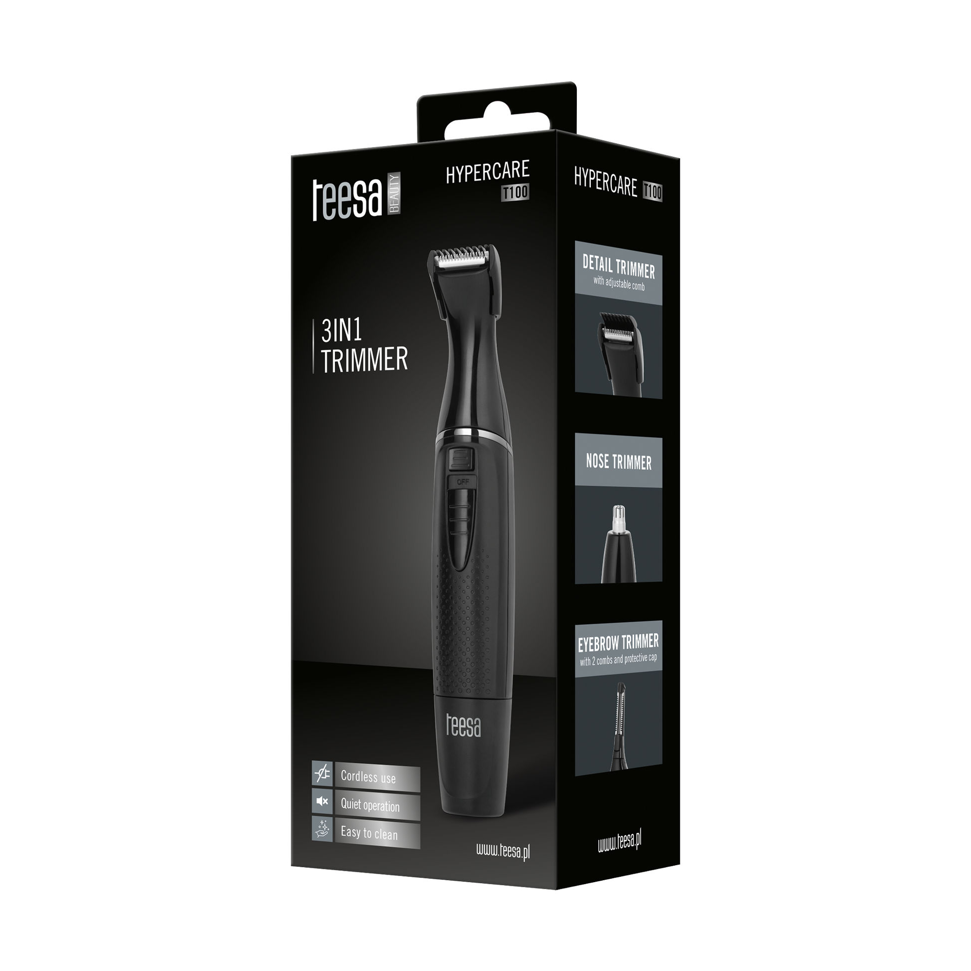 Teesa The remaining – HYPER CARE T100 3-in-1 Personal Grooming Trimmer – image 7