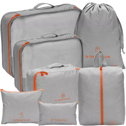 TRIZAND The – Travel Organizer for Suitcases - 7-Piece Set, Trizand 23111