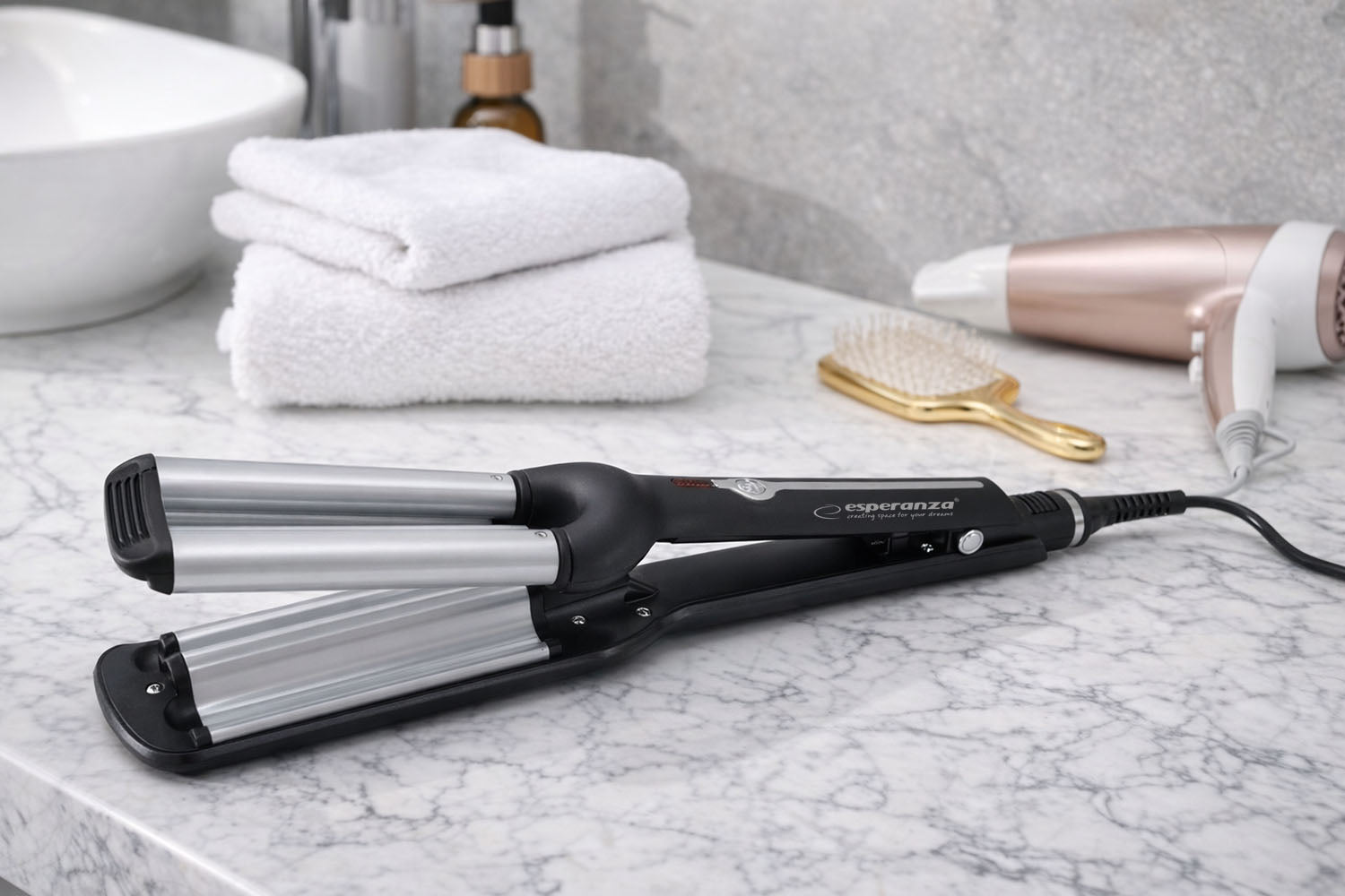 Esperanza Curling irons, brushes – EBL013 Esperanza Isabella Curling Iron – image 6