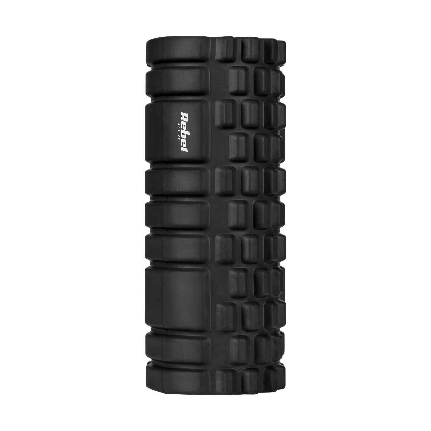 Rebel Massage roller with nubs, 14x33 cm, black, EVA material, REBEL ACTIVE – image 2