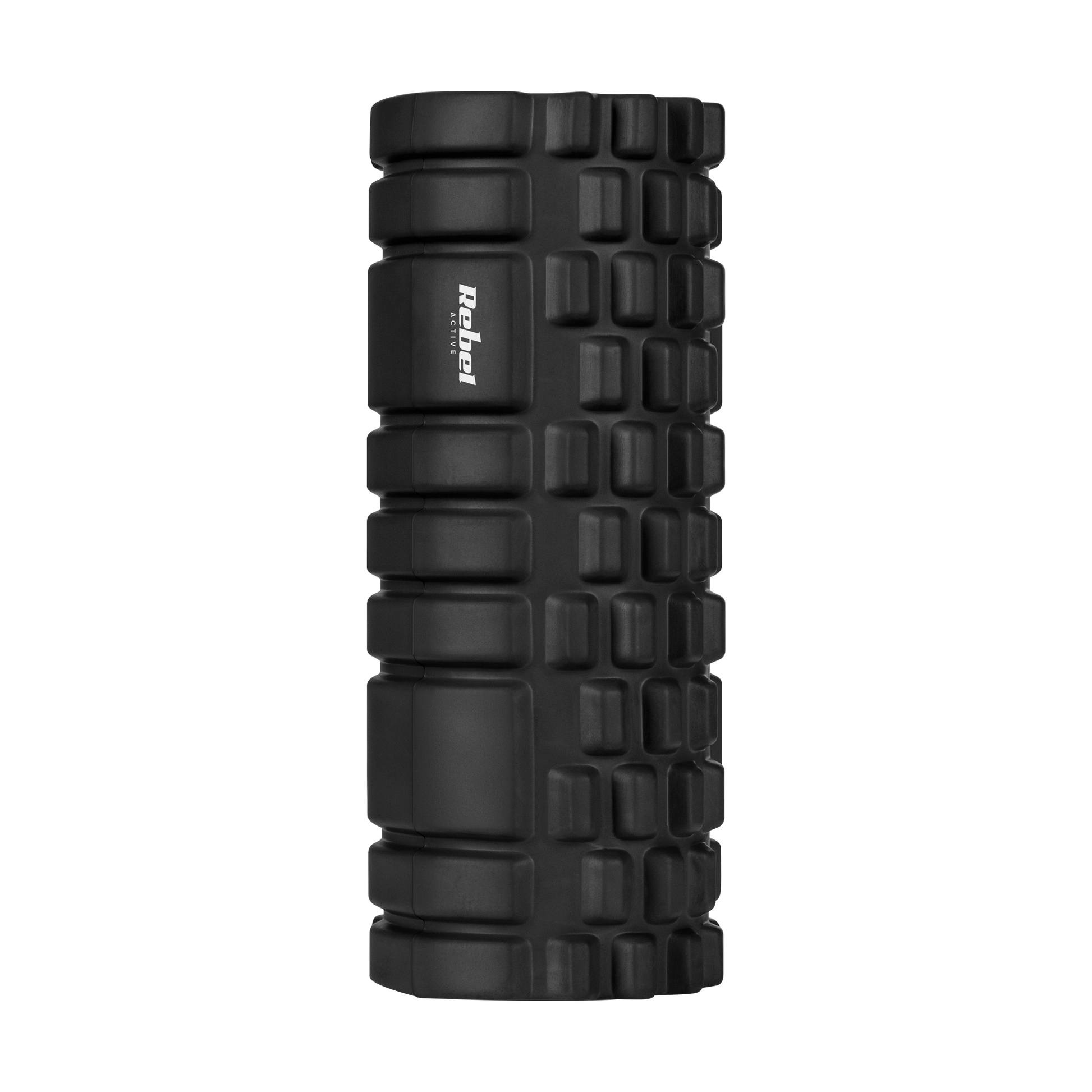 Rebel Massage roller with nubs, 14x33 cm, black, EVA material, REBEL ACTIVE – image 2