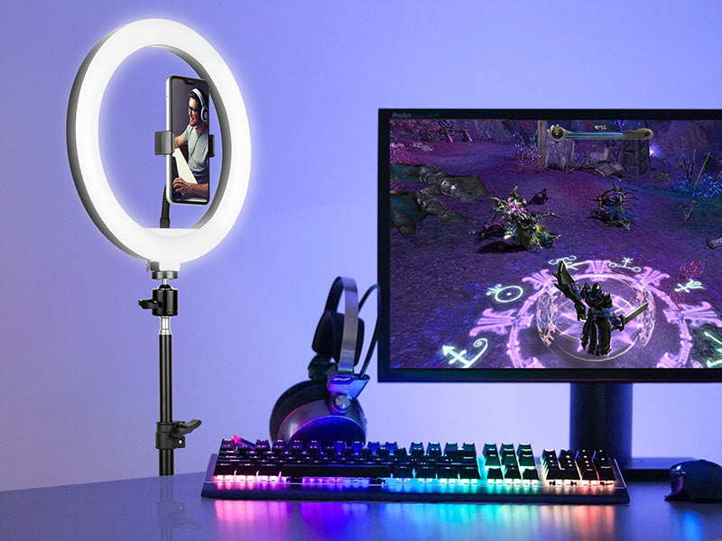 TRACER TRACER RING 30 cm Ring Light with a 210 cm Tripod – image 3