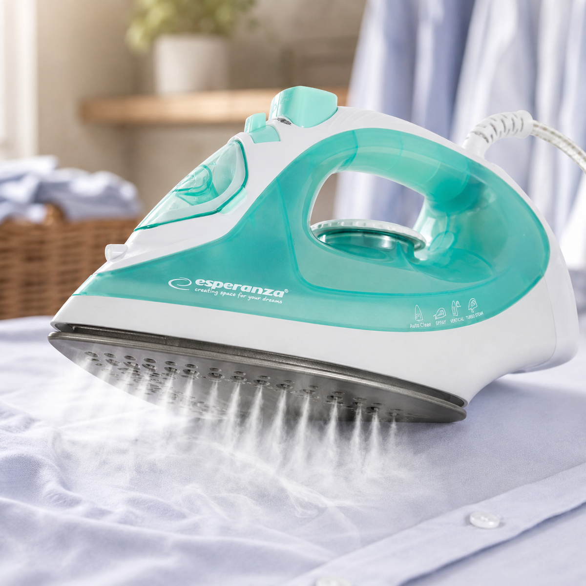 Esperanza Irons and Steamers – EHI005 Esperanza Silk Steam Iron 2200 W – image 11
