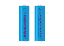 Esperanza EZA103B Esperanza Ni-MH AA Rechargeable Batteries, 2000 mAh, 2-Pack, Blue