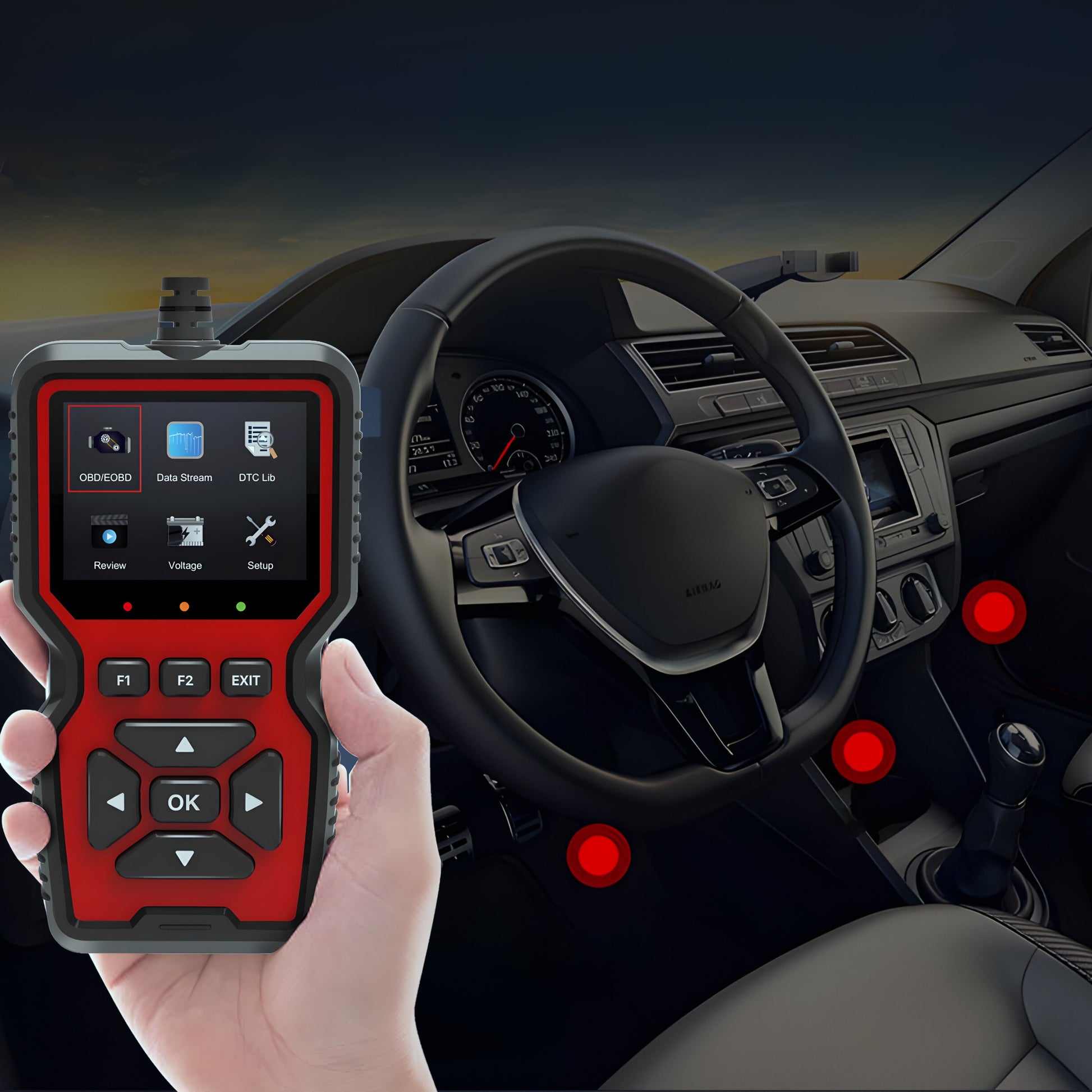 RTO Cosmetics, trunks – Universal OBD2 Diagnostic Tester, Scanner, and Car Computer – image 3