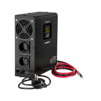 Rebel Rebel POWER-500 Wall-Mounted Emergency Power Supply - Inverter with Pure Sine Wave Output and Charging Function 12V 230V 500VA/300W – image 2