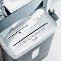 ADLER Paper Shredders, Laminators, and Supplies – AD 1037 Silver Paper Shredder – image 10