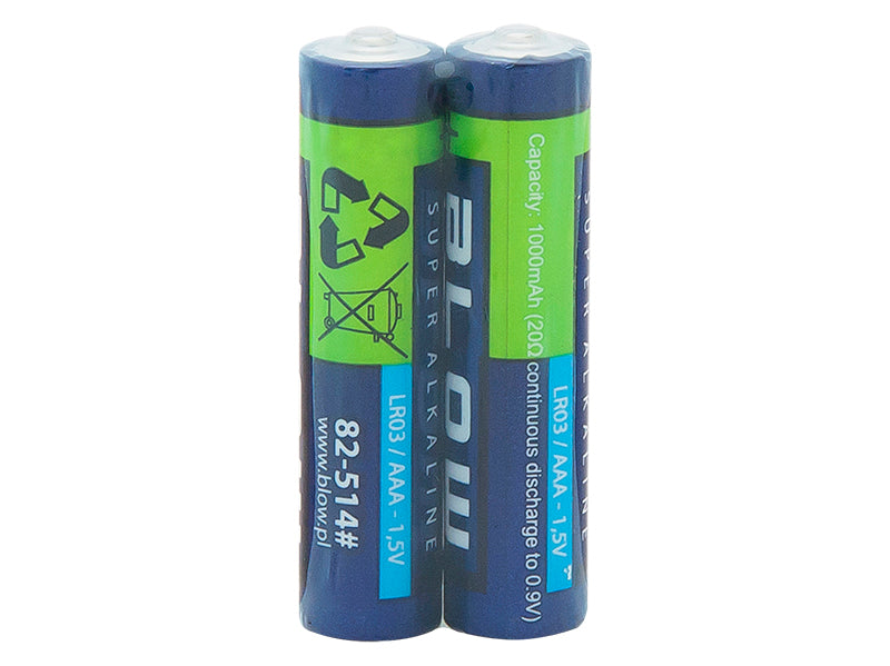 Blow Alkaline, coin-cell – 82-514# Blow Super Alkaline AAA LR3 Batteries, 2-Pack