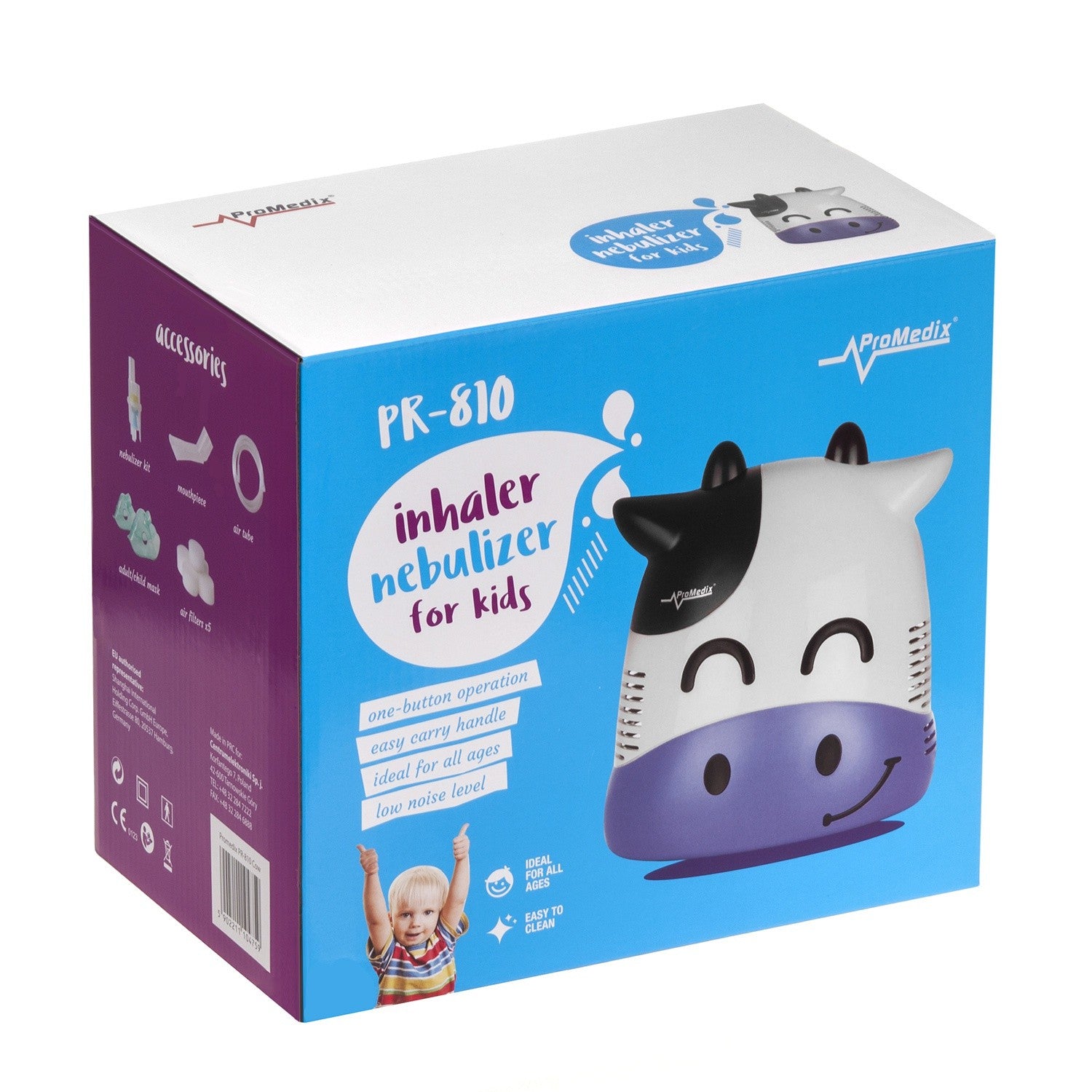 ProMedix Promedix Children's Inhaler, Fudge Flavor, Nebulizer Set, Masks, Filters, PR-810 – image 3