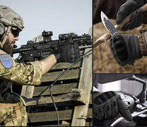 TRIZAND Survival (gloves, fire – XL Tactical Gloves - Black Trizand 21770 – image 4