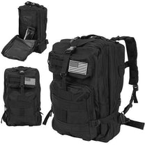 TRIZAND The remaining – XL Black Military Backpack – image 2
