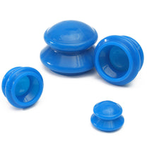 RTO Chinese Rubber Cupping Sets for Cellulite: Full-Body Massage, Set of 4 - o111
