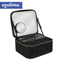 SOULIMA The remaining – Soulima 27236 Cosmetic Case with LED Mirror – image 6
