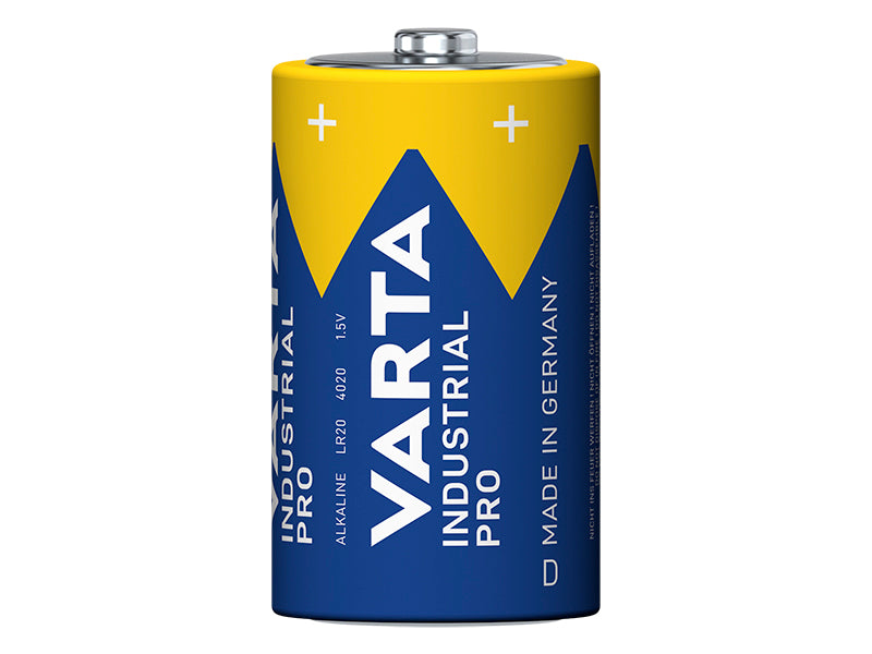 Blow Alkaline, coin-cell – 82-560# Varta Industri Industrial Foil LR20 Alkaline Battery