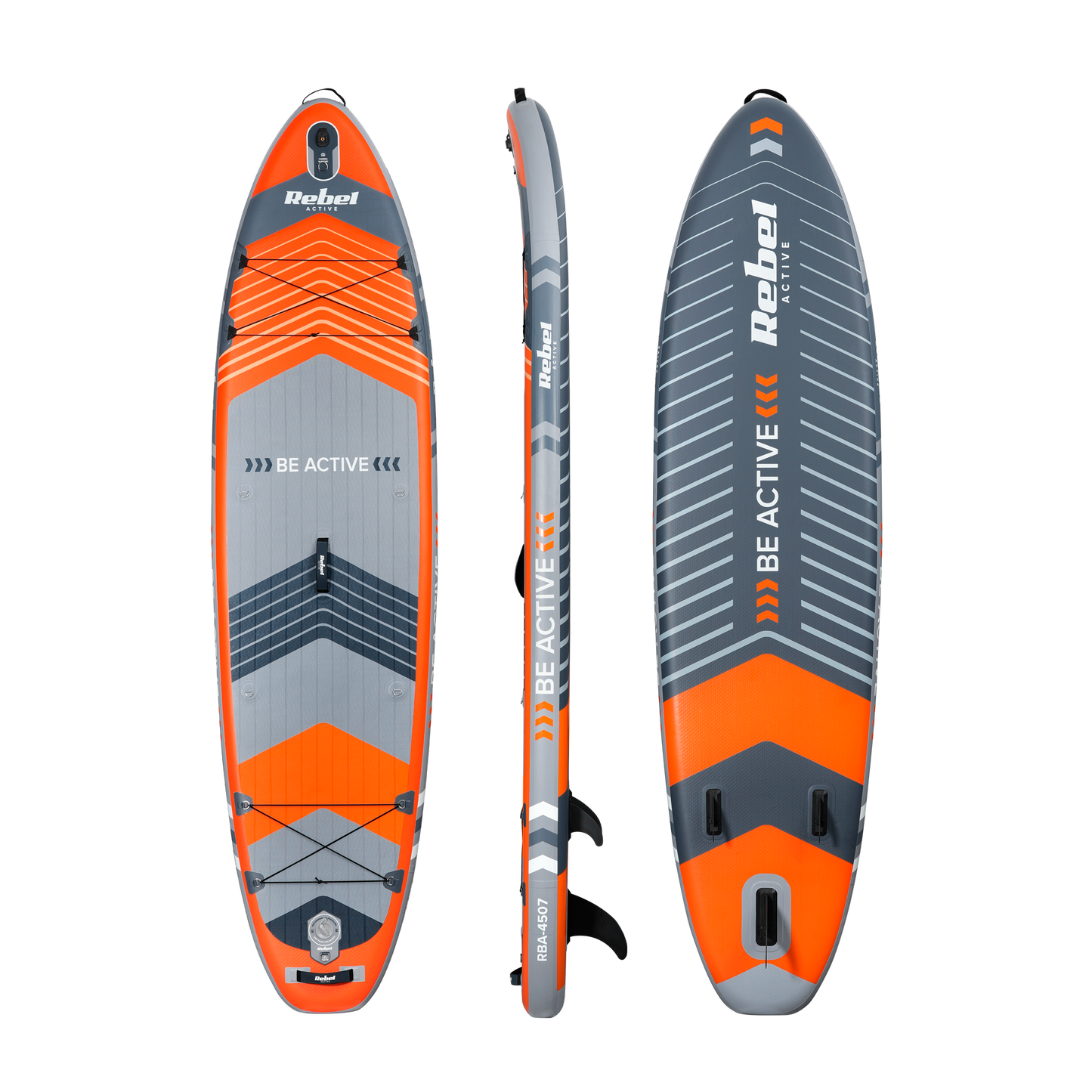 Rebel Inflatable boats, kayaks – REBEL ACTIVE RBA-4507 SUP Board - Orange – image 2