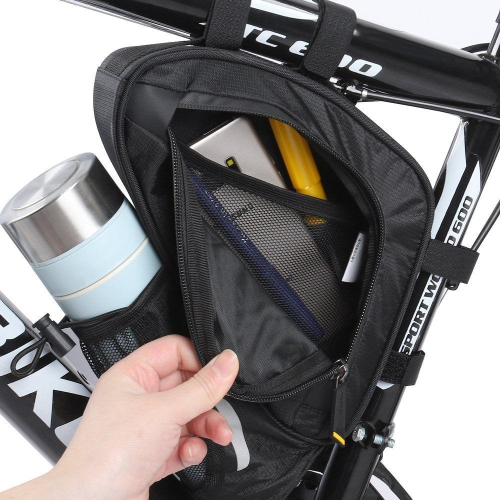 bicycle bag under 1.5l frame black - Carlat