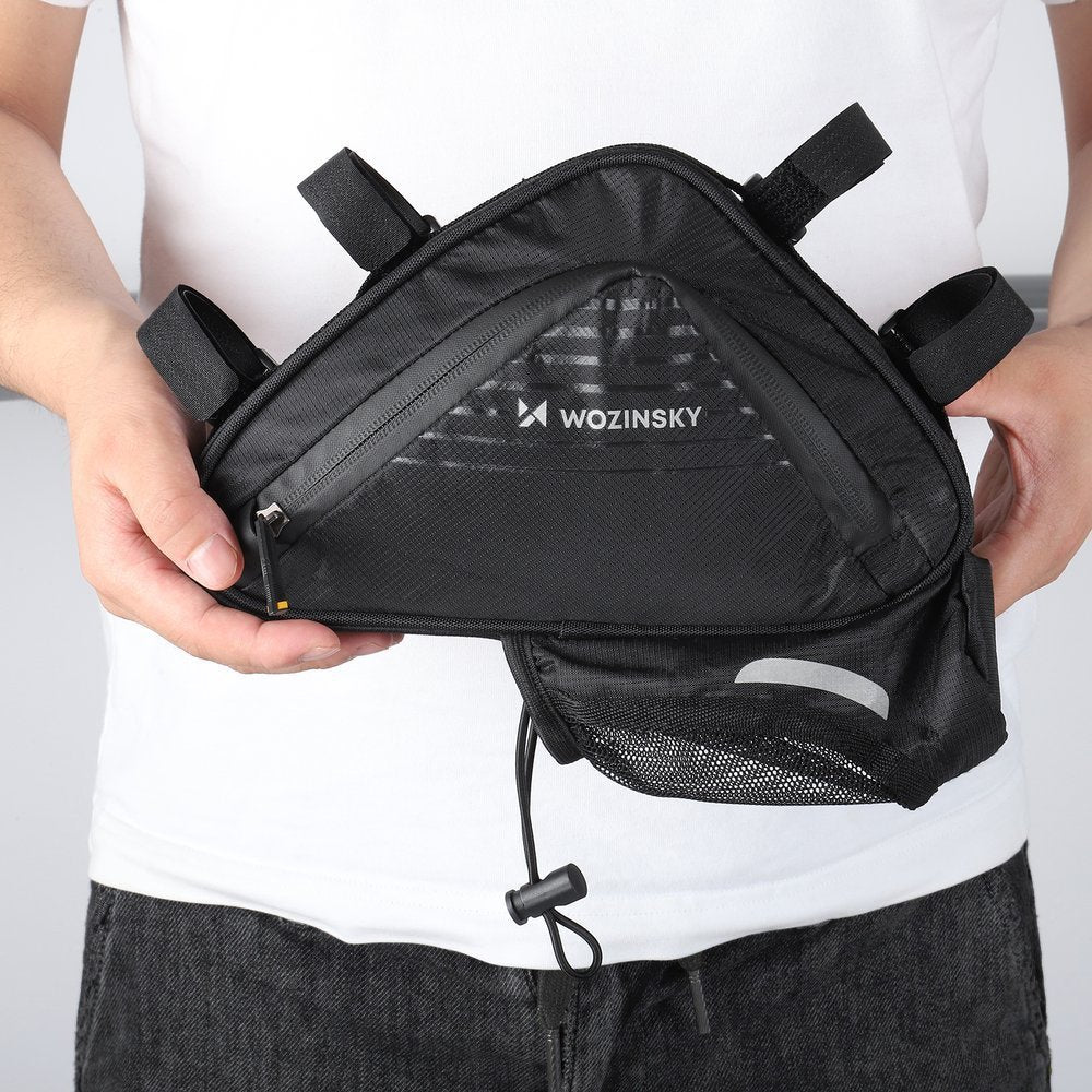 bicycle bag under 1.5l frame black - Carlat