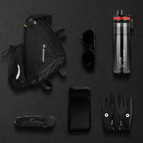 bicycle bag under 1.5l frame black - Carlat