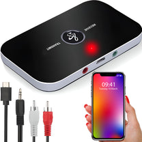 RTO The – Bluetooth Transmitter/Receiver Adapter + Rectangular Transmitter with Nutka E062
