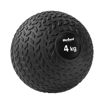 Small Slam Ball for Rehabilitation Exercises, 23 cm, 15 kg, REBEL ACTIVE Rebel