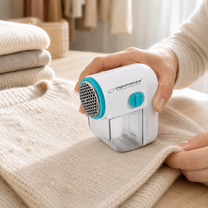Esperanza Shavers and – ECS003T Esperanza Cuddly White and Turquoise Lint Remover – image 4