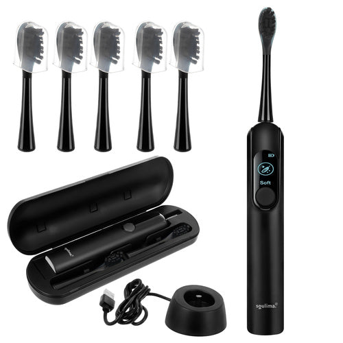 SOULIMA The remaining – Soulima 26851 Black Sonic Toothbrush – image 33