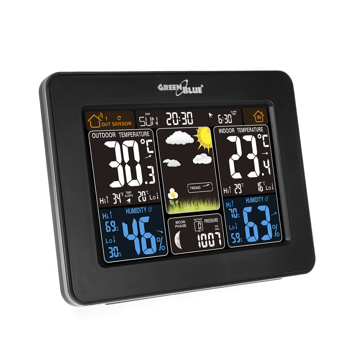 Maclean Weather stations, thermometers, and hygrometers – GB523 Wireless Weather Station