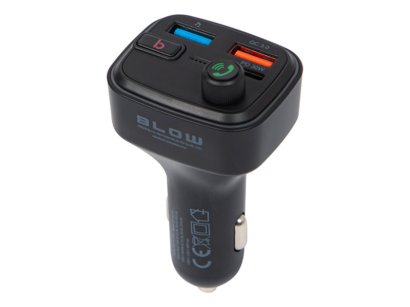Blow 74-177# FM Transmitter with Bluetooth 5.3, QC 3.0, and PD 30W – image 3