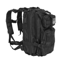 TRIZAND The remaining – Small Black Hiking Backpack 23089 – image 3