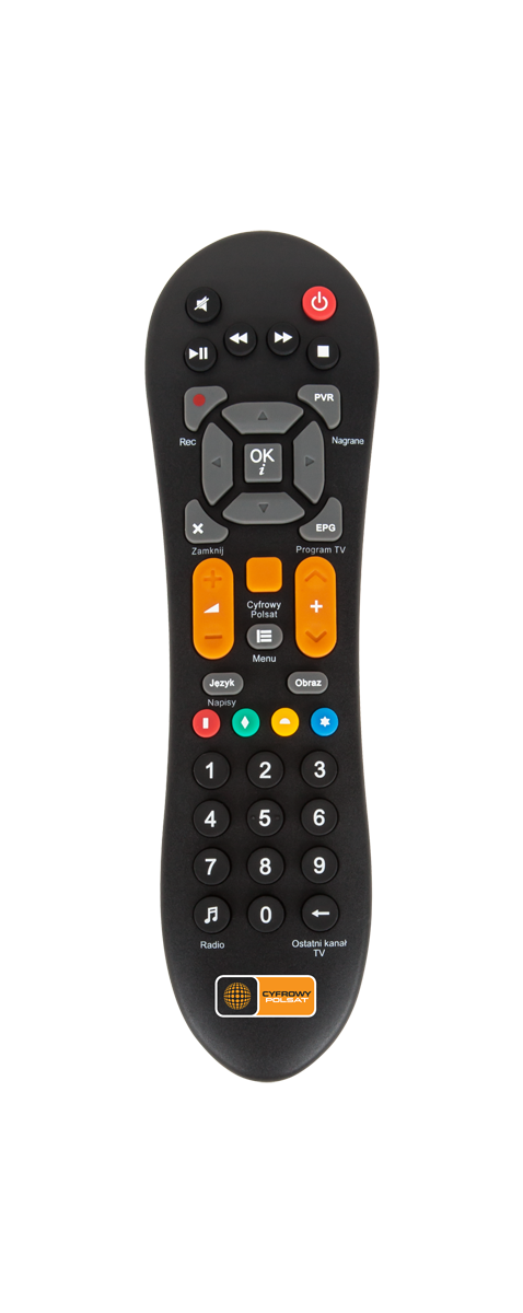 LP Remote controls for TV, tuners – HD7000 remote control with logo