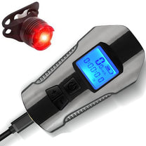 RTO LED Bike Light with Odometer and Speedometer (Rear) - s092-1 + Rear Light – image 2