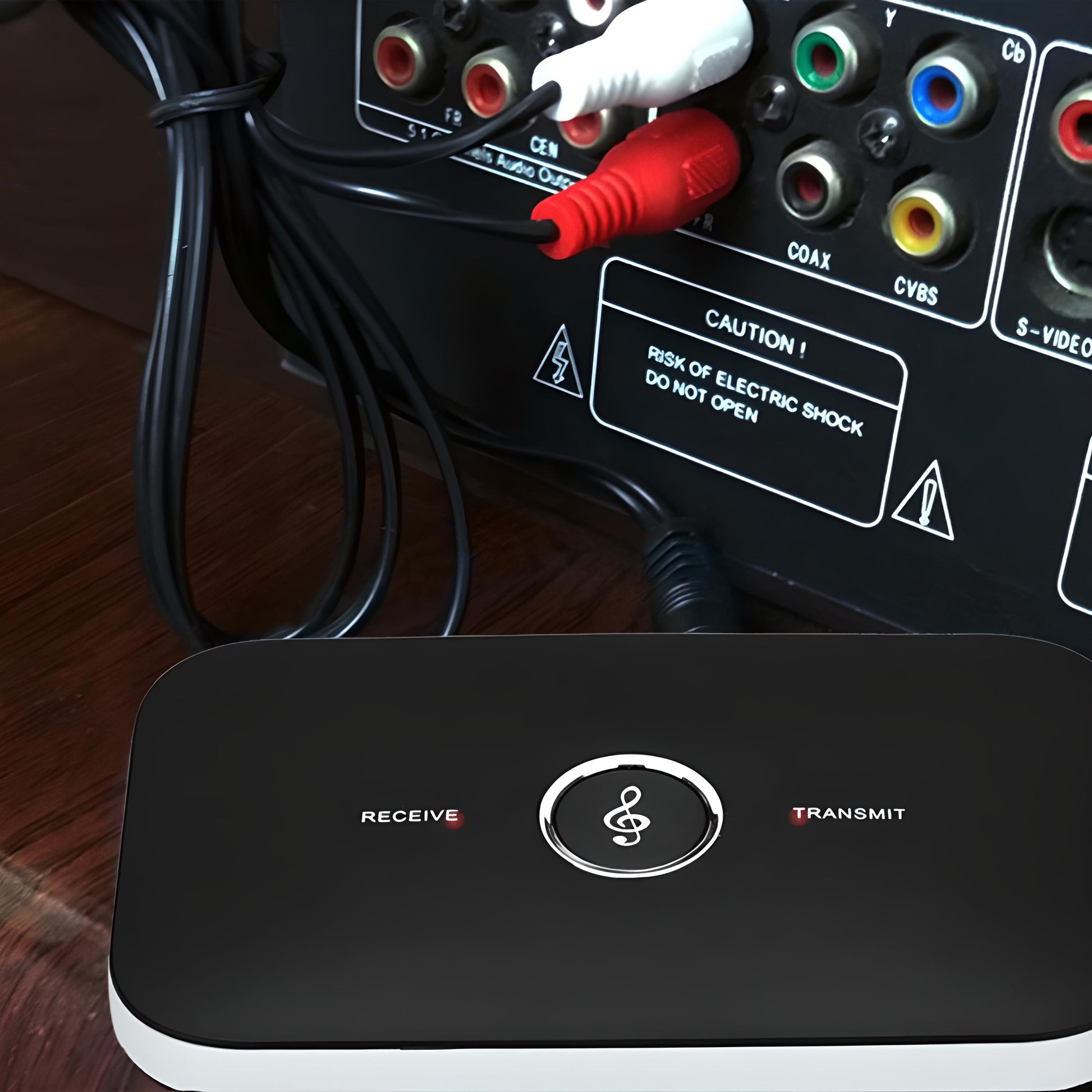 RTO The – Bluetooth Transmitter/Receiver Adapter + Rectangular Transmitter with Nutka E062 – image 3