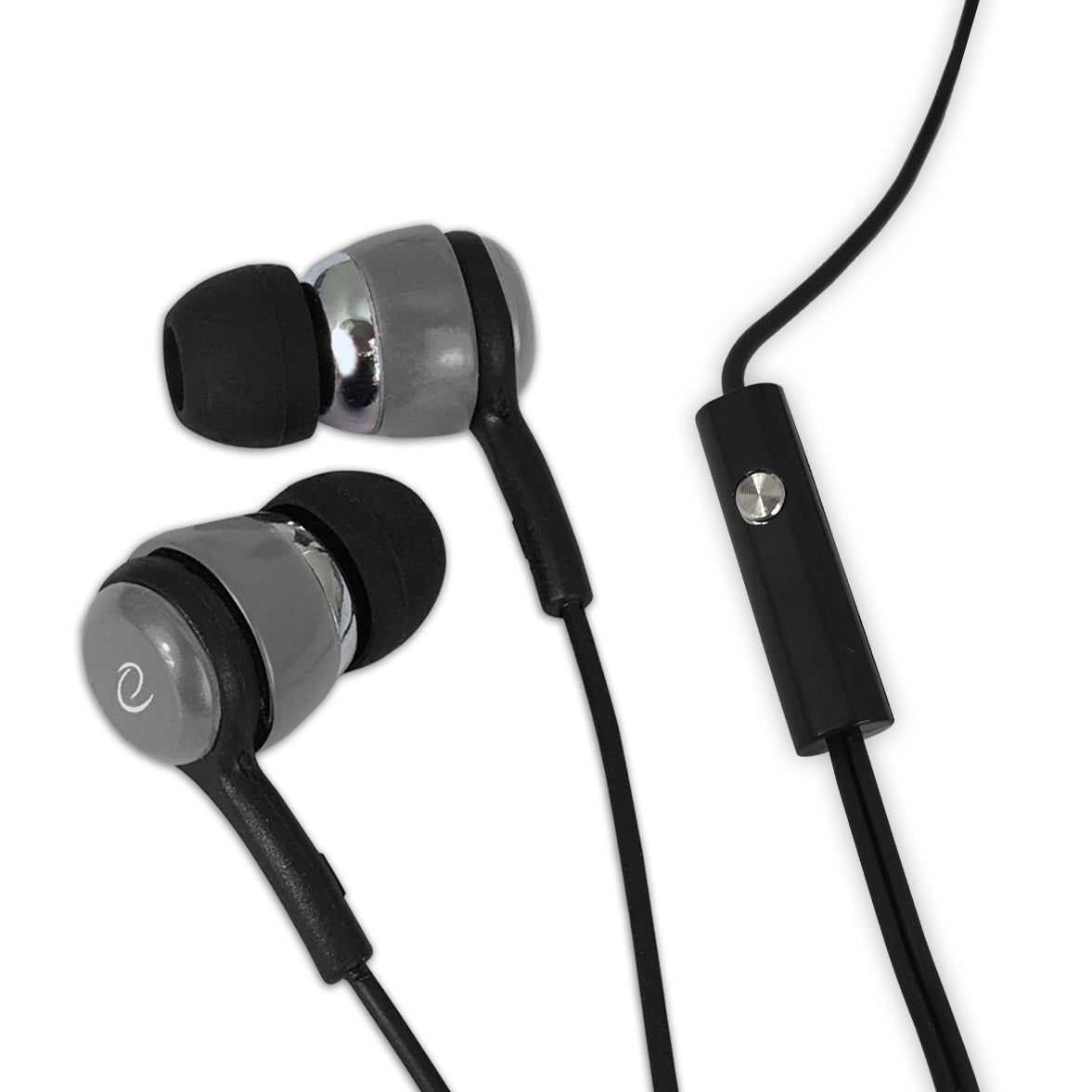 Esperanza EH192K Esperanza In-Ear Headphones with Microphone, EH192, Black and Graphite – image 2
