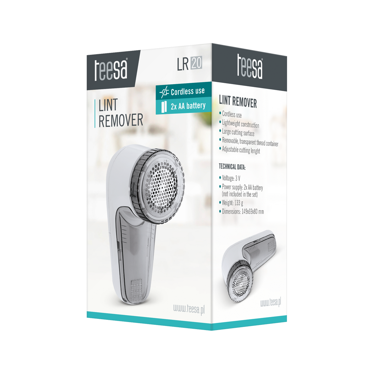 Teesa Shavers and lint rollers – LR20 Clothing Shaver – image 5