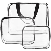SOULIMA Cosmetics, trunks, containers, and – Soulima 21448 3-in-1 Clear Cosmetic Bag