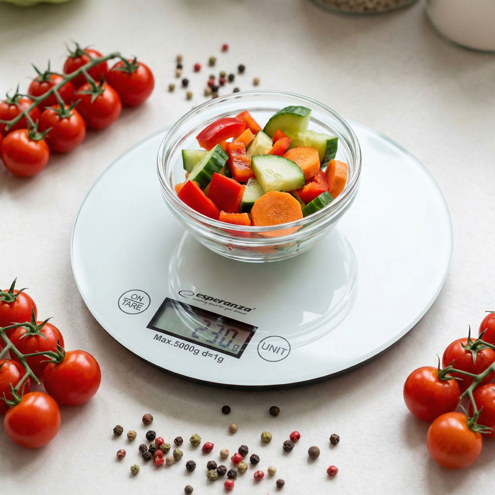 Esperanza Kitchen scales – EKS003W Esperanza Kitchen Scale, Mango White – image 6