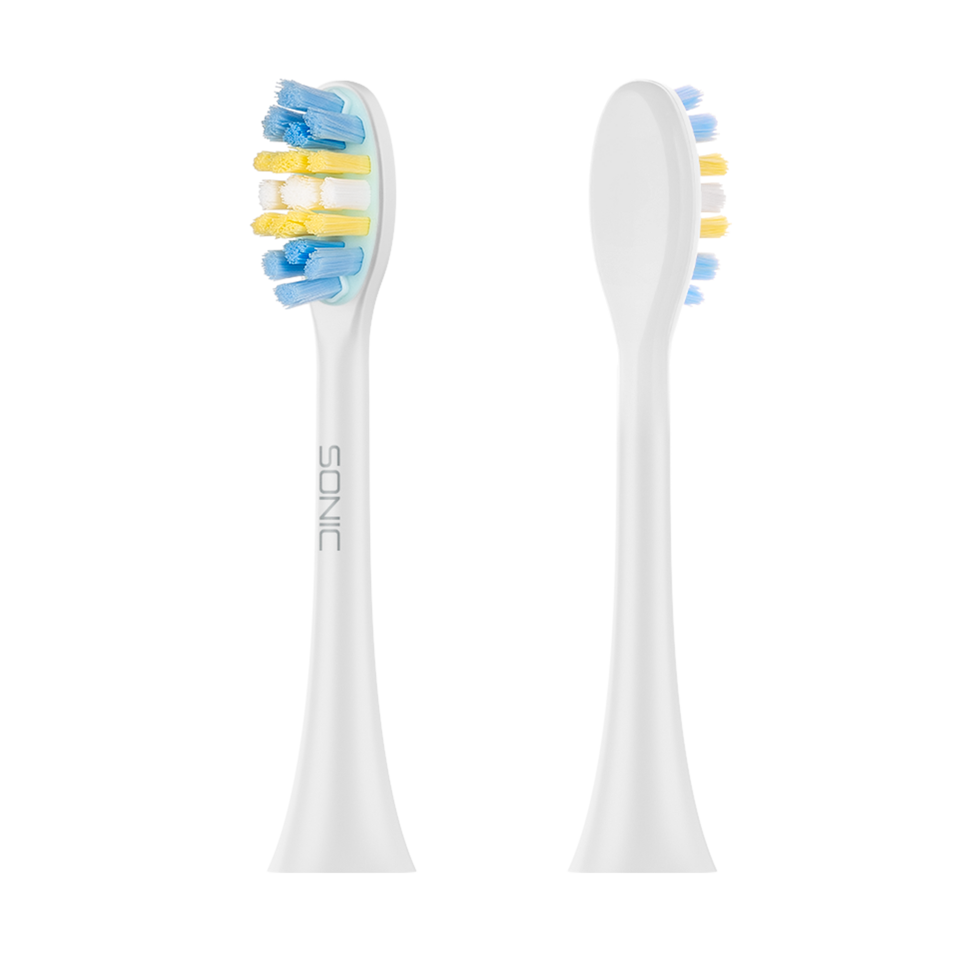 Teesa The remaining – TEESA SONIC 2 TSA8087-W Sonic Toothbrush Heads, Medium