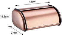 KINGHoff Bread Bags – Bread basket, rose gold, 44 cm, Kinghoff, KH-1870 – image 4