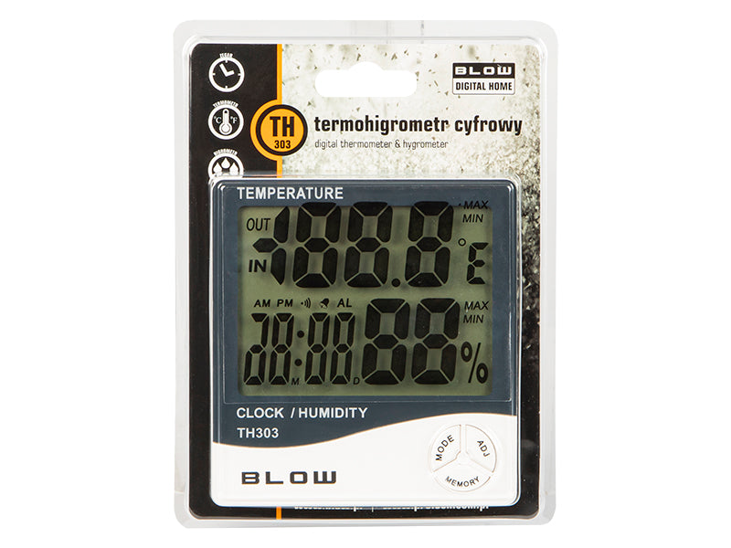 Blow Weather stations, thermometers, and – 50-303# Blow TH303 Thermohygrometer Weather Station` – image 3
