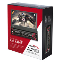 Audiocore Audiocore Car Stereo, 7" 1080P Sliding Touchscreen LCD Panel, MP5, AVI, DivX, Bluetooth, RDS, Remote Control Included, AC – image 4
