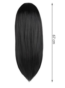 SOULIMA Hair, Wigs, and Accessories – Women's Long Black Wig P14833 – image 7