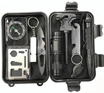 ATL Survival (gloves, fire starters, belts – AG772A 10-in-1 Survival Essentials Kit – image 2