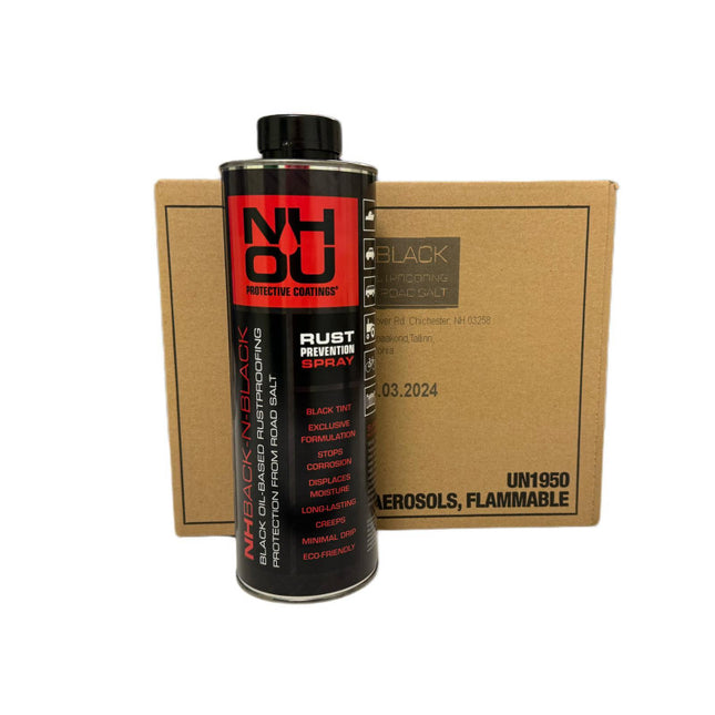 NHOU® Black Oil Coating for Rust Prevention – 6x1L Masterbox