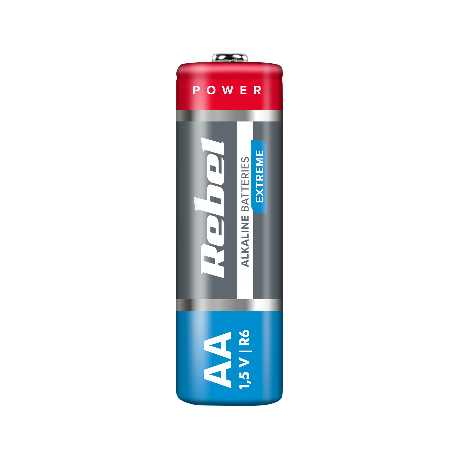 Rebel Alkaline, coin-cell – REBEL EXTREME LR06 Alkaline Batteries, 4 per pack – image 2