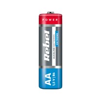 Rebel Alkaline, coin-cell – REBEL EXTREME LR06 Alkaline Batteries, 4 per pack – image 2