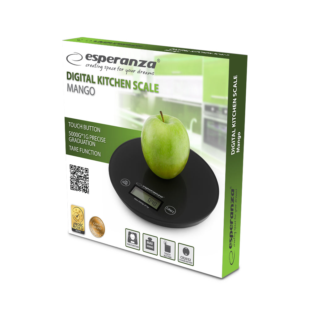 Esperanza Kitchen scales – EKS003K Esperanza Kitchen Scale, Mango Black – image 8