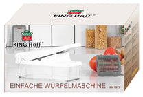 KINGHoff Graters, choppers, juicers – Vegetable shredder with interchangeable blades, Kinghoff, KH-1873