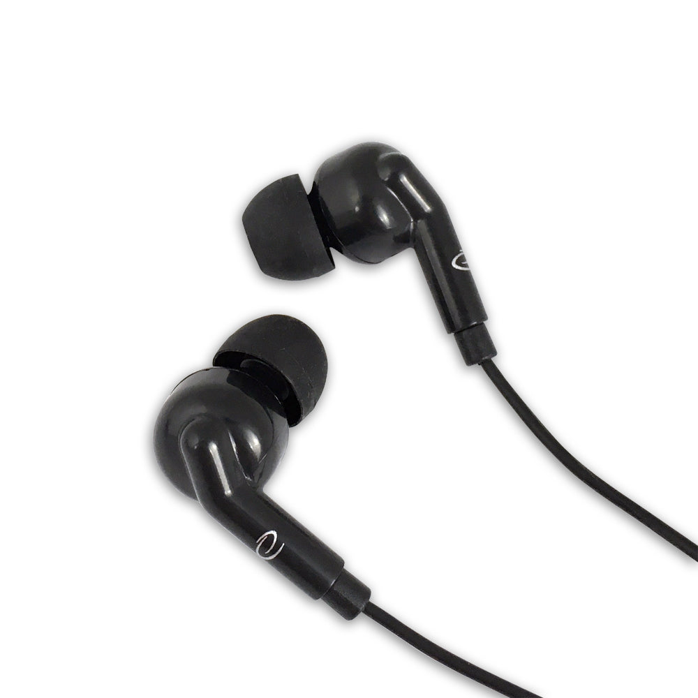 Esperanza Earbuds – EH190K Esperanza In-Ear Headphones with Microphone EH190, Black