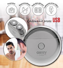 CAMRY Shavers – CR 2938 Travel Shaver with 2 Heads and USB – image 11